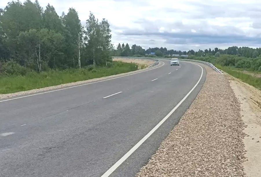 В Нижегородской области открыто рабочее движение на новом участке трассы Выездное – железнодорожная станция Арзамас-1