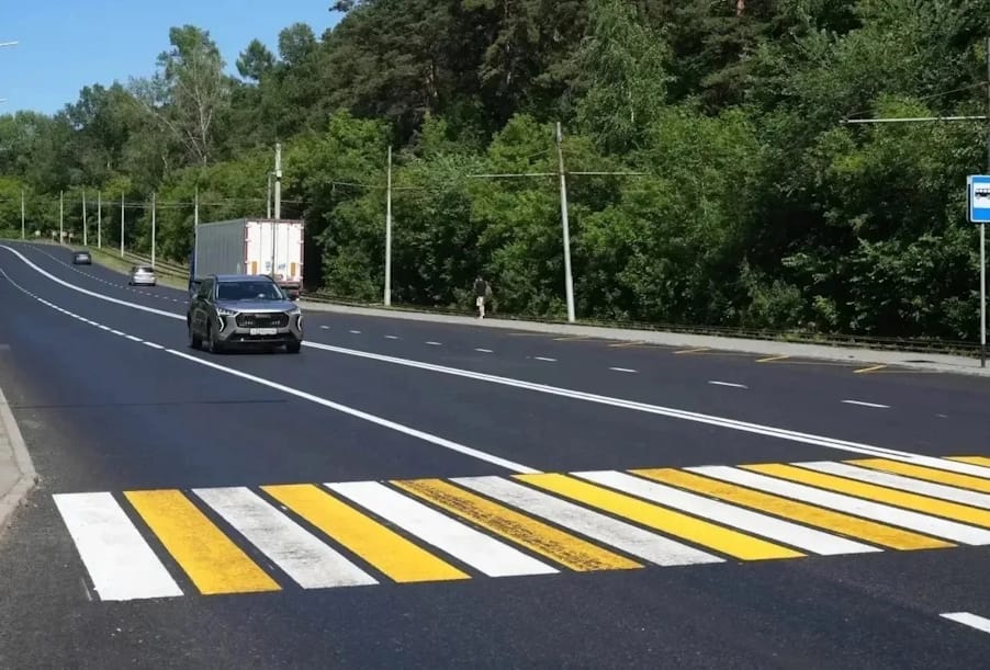 В Кемерове завершен ремонт Логового шоссе